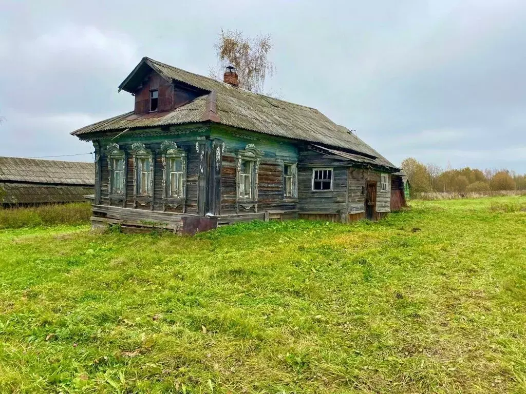 Дом в Ярославская область, Некрасовский район, Бурмакино с/пос, д. ... - Фото 0