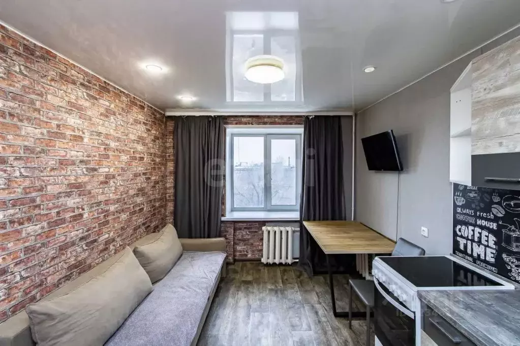 1-к кв. Тюменская область, Тюмень ул. Республики, 233 (34.8 м) - Фото 1