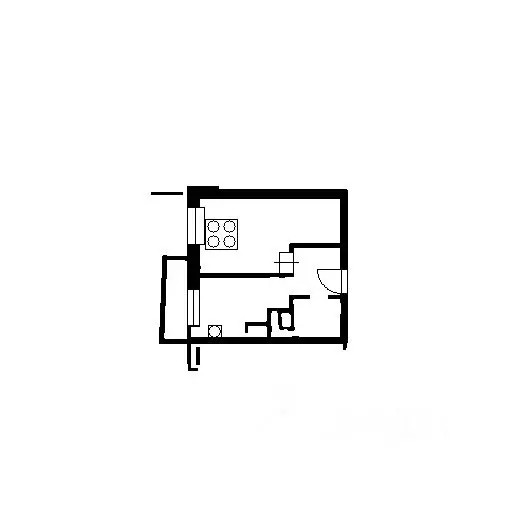 1-к кв. Санкт-Петербург пос. Парголово, ул. Тихоокеанская, 1к1 (31.2 ... - Фото 2