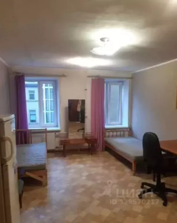 Комната Санкт-Петербург ул. Чайковского, 36 (24.0 м) - Фото 1