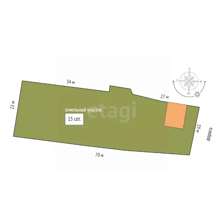 Дом в Калужская область, с. Хвастовичи ул. Совхозная, 31 (82 м) - Фото 2