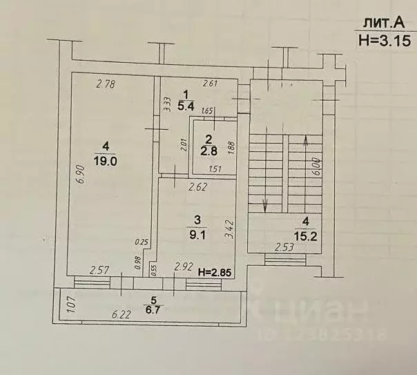 1-к кв. Краснодарский край, Анапа Гребенская ул., 58А (43.0 м) - Фото 1