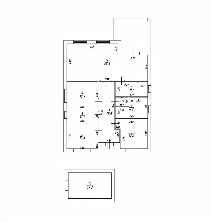 Дом в Ставропольский край, Ставрополь Проводник СНТ,  (140 м) - Фото 2