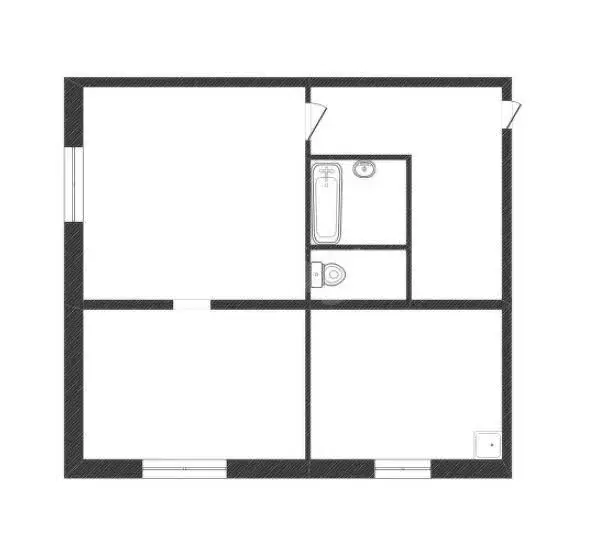 2-комнатная квартира: Черногорск, улица Кирова, 64 (43.8 м) - Фото 0
