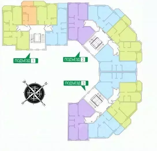 2-к кв. Псковская область, Псков Линейная ул., 87 (53.95 м) - Фото 2