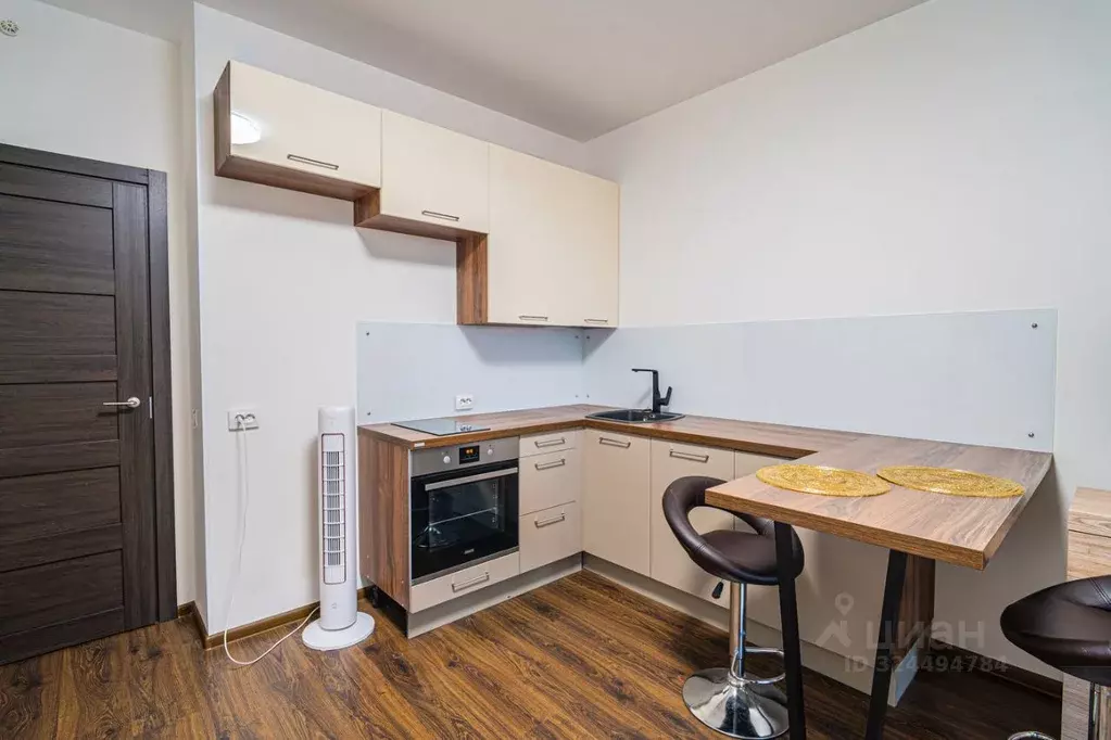 Студия Санкт-Петербург аллея Арцеуловская, 21 (24.2 м) - Фото 1