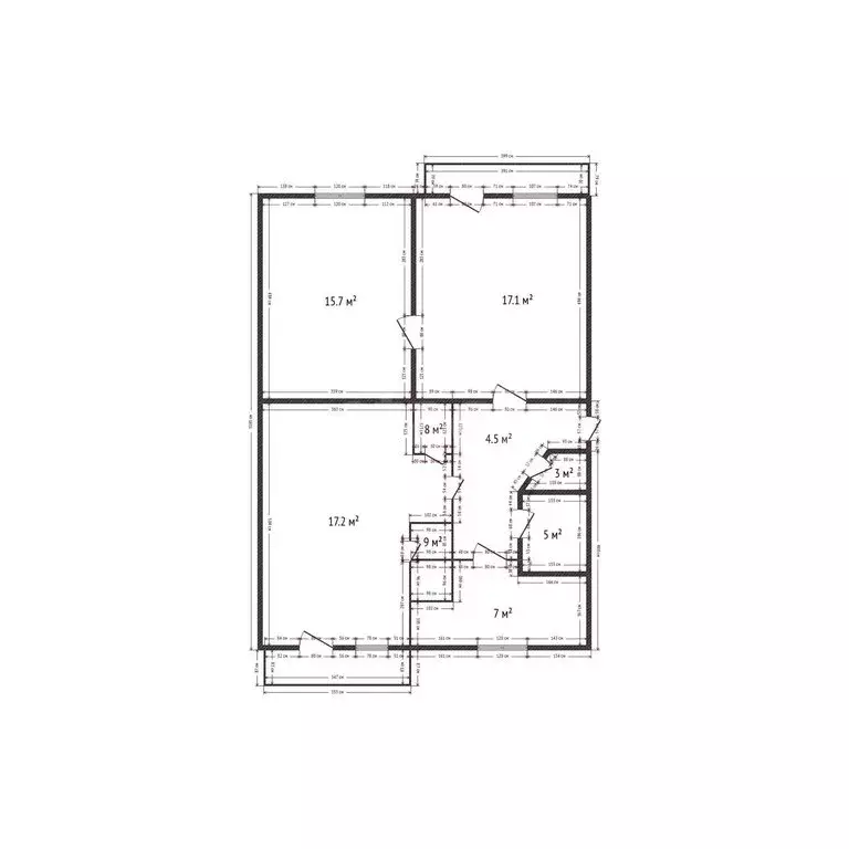 3-комнатная квартира: Махачкала, улица Магомета Гаджиева, 208 (67 м) - Фото 1