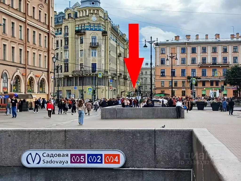 Помещение свободного назначения в Санкт-Петербург пер. Бринько, 4 (51 ... - Фото 1