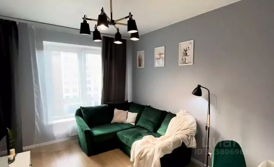 1-к кв. Ростовская область, Ростов-на-Дону Извилистая ул., 7/2 (39.0 ... - Фото 1