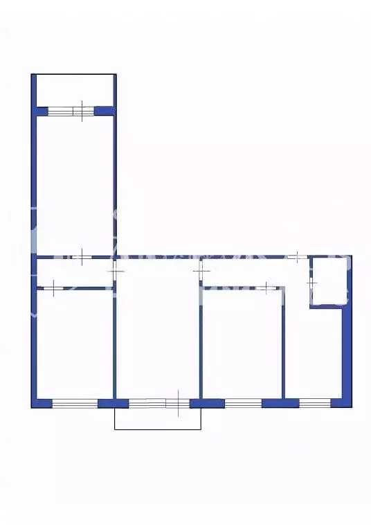 4-к кв. Кемеровская область, Кемерово Ленинградский просп., 21 (83.6 ... - Фото 1