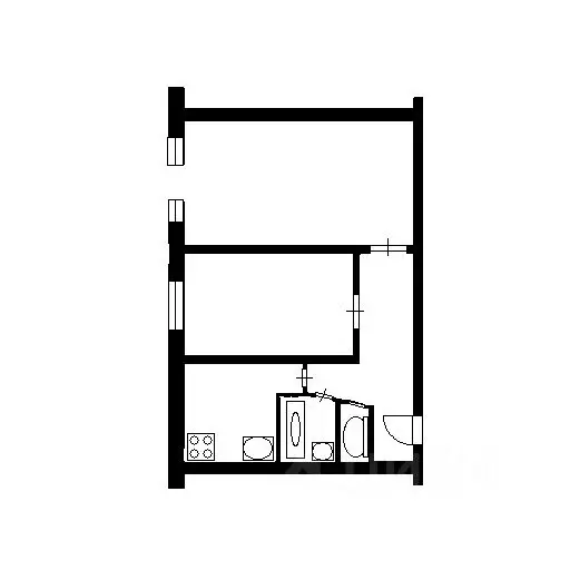 2-к кв. Челябинская область, Чебаркуль Санаторий Еловое тер., 5 (47.0 ... - Фото 2