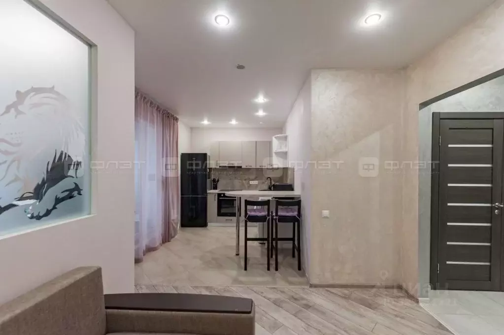 1-к кв. Татарстан, Казань ул. Карбышева, 50 (32.1 м) - Фото 2