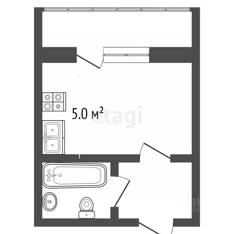 Студия Мордовия, Саранск ул. Косарева, 15А (27.0 м) - Фото 2
