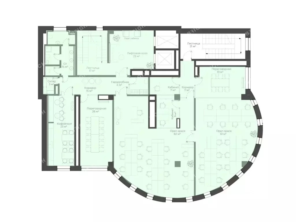 Офис в Москва Композиторская ул., 17 (310 м) - Фото 2