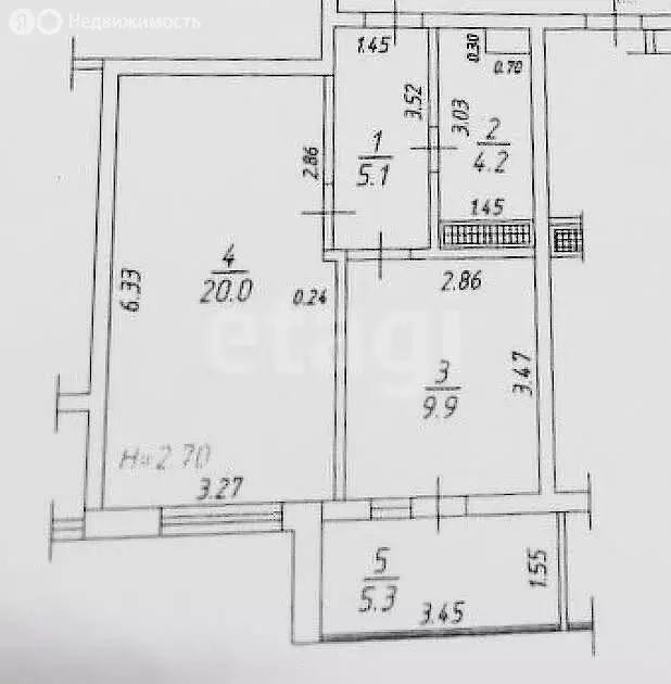 1-комнатная квартира: Анапа, Парковая улица, 64Ак2 (44.5 м) - Фото 1