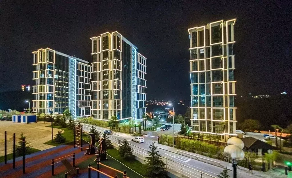 Студия Краснодарский край, Сочи Бытха мкр, ул. Ясногорская, 16/6к2 ... - Фото 0