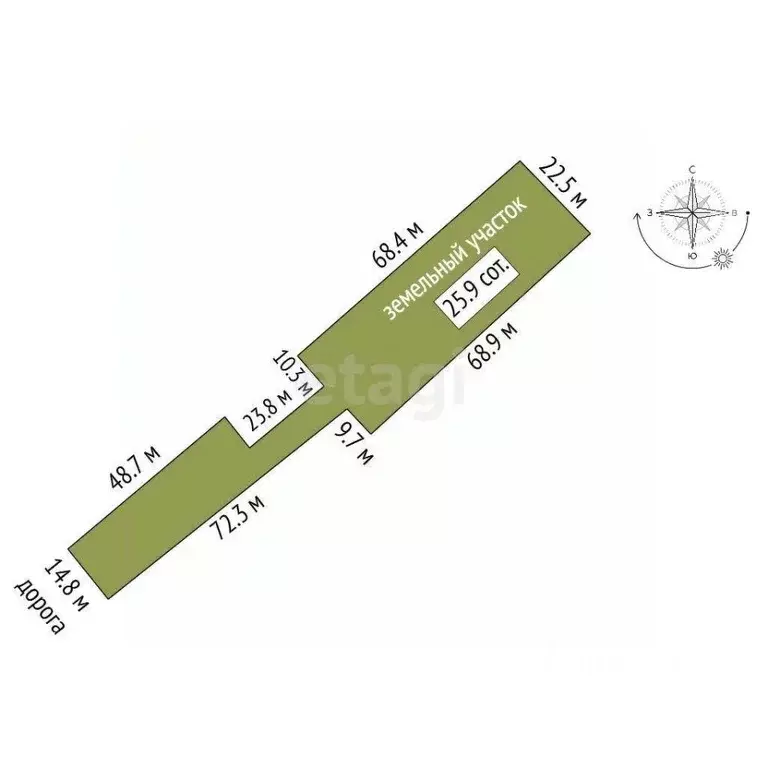 Участок в Саратовская область, Балашовский район, Хоперское ... - Фото 1