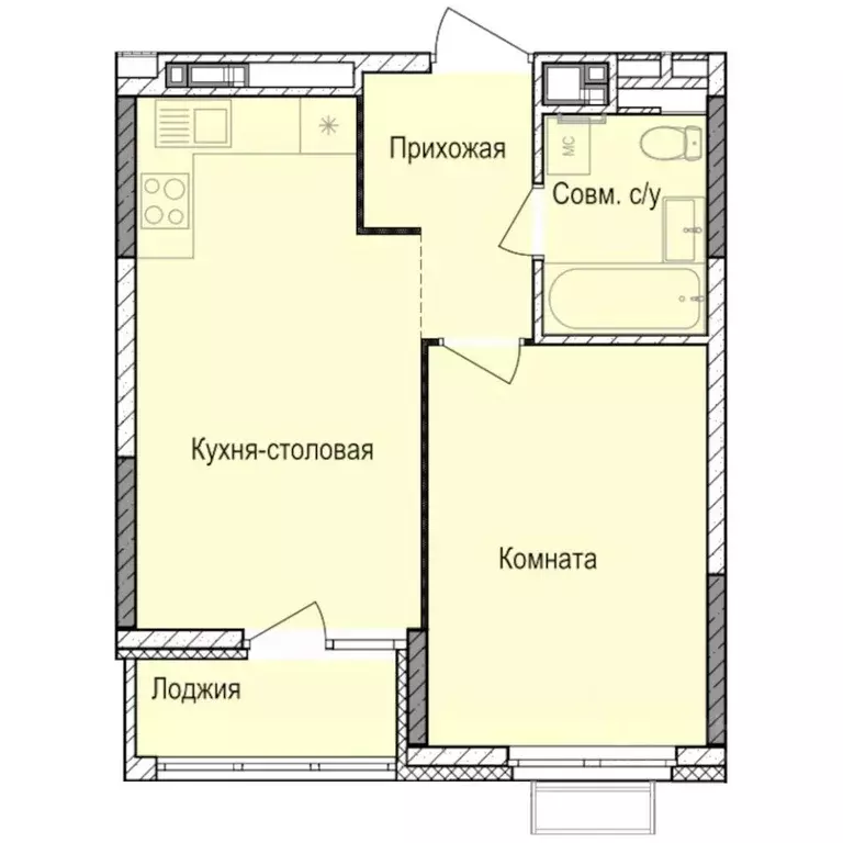 1-к кв. Удмуртия, Ижевск Автопроизводство жилрайон, Норвежский Лес ... - Фото 0