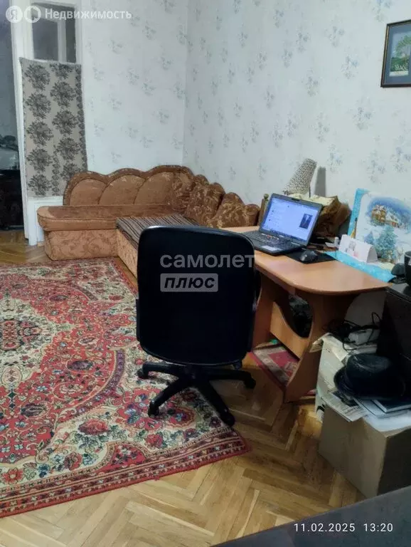 1к в 6-комнатной квартире (18.5 м) - Фото 1