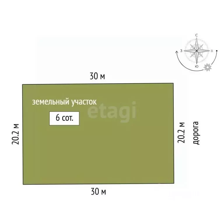 Участок в Крым, Симферопольский район, Николаевка пгт  (6.0 сот.) - Фото 2