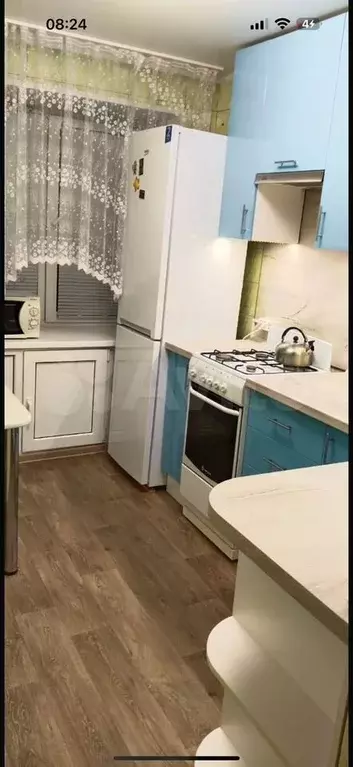1-к. квартира, 38 м, 4/10 эт. - Фото 1