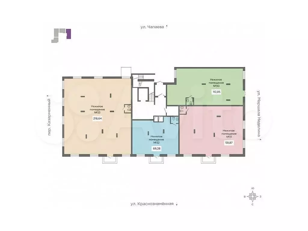 Продам помещение свободного назначения, 218.64 м - Фото 1