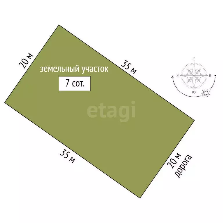 Участок в Кострома, коттеджный посёлок Первый, Судиславский проезд, 1 ... - Фото 1