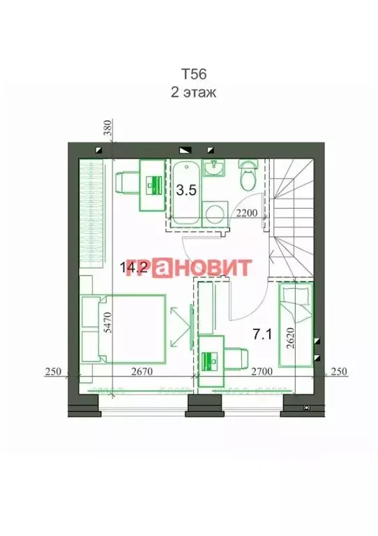 Таунхаус в Новосибирская область, Новосибирский район, Станционный ... - Фото 1