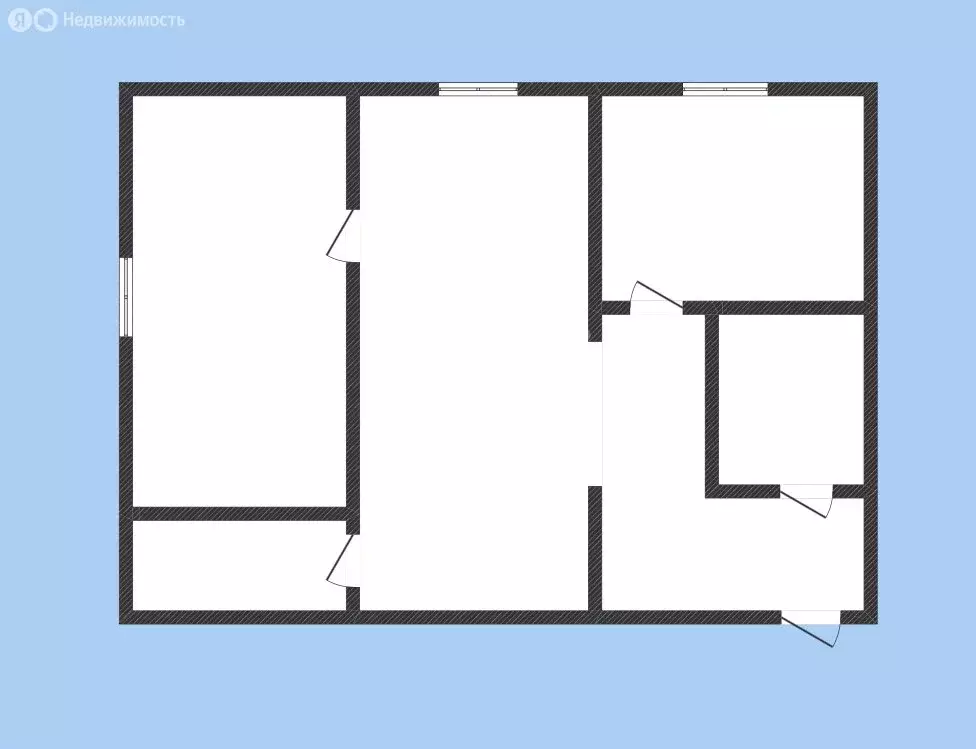 2-комнатная квартира: Губкин, улица Мира, 14 (40.1 м) - Фото 2