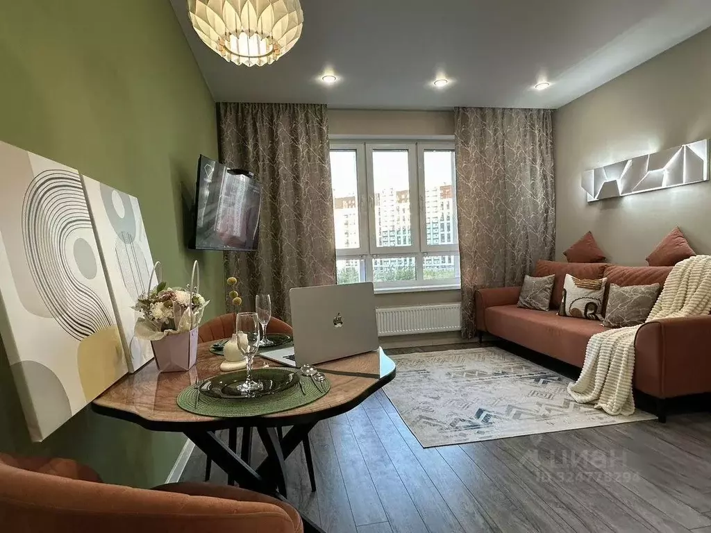 1-к кв. Башкортостан, Уфа ул. Рудольфа Нуреева, 9 (26.0 м) - Фото 2