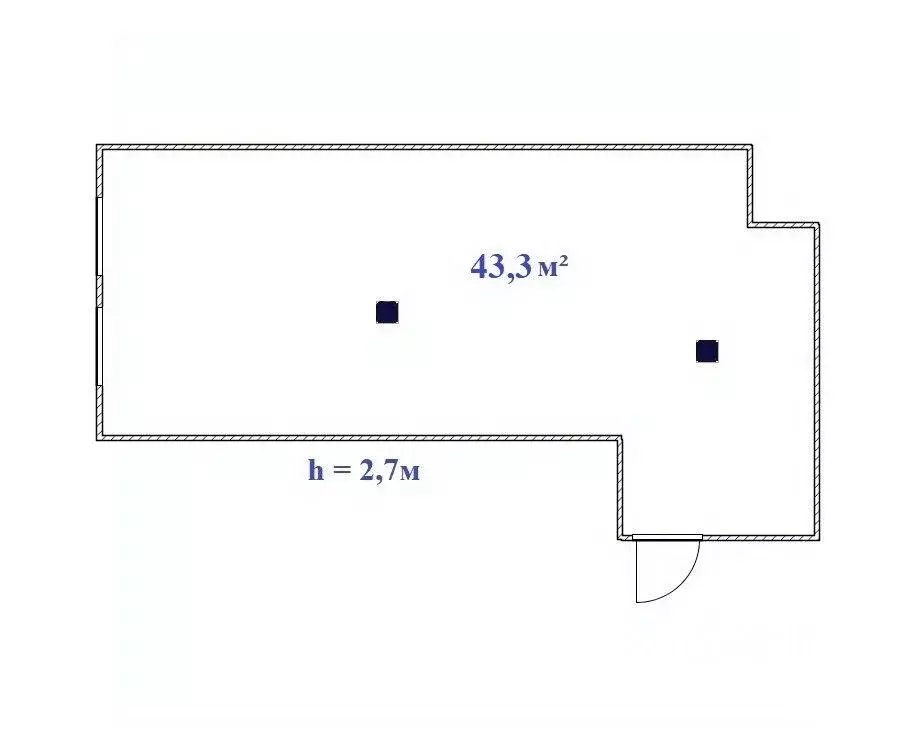 Офис в Москва пос. Птичное, ул. Центральная, 102 (43 м) - Фото 2