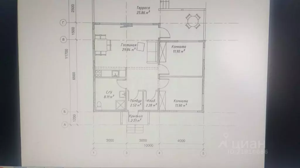 Дом в Калининградская область, Гурьевский муниципальный округ, пос. ... - Фото 2