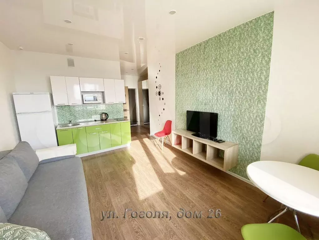 Квартира-студия, 27 м, 18/25 эт. - Фото 1