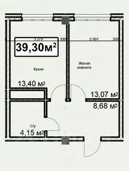 1-к кв. Ставропольский край, Ессентуки ул. Благодатная, 24 (39.3 м) - Фото 1