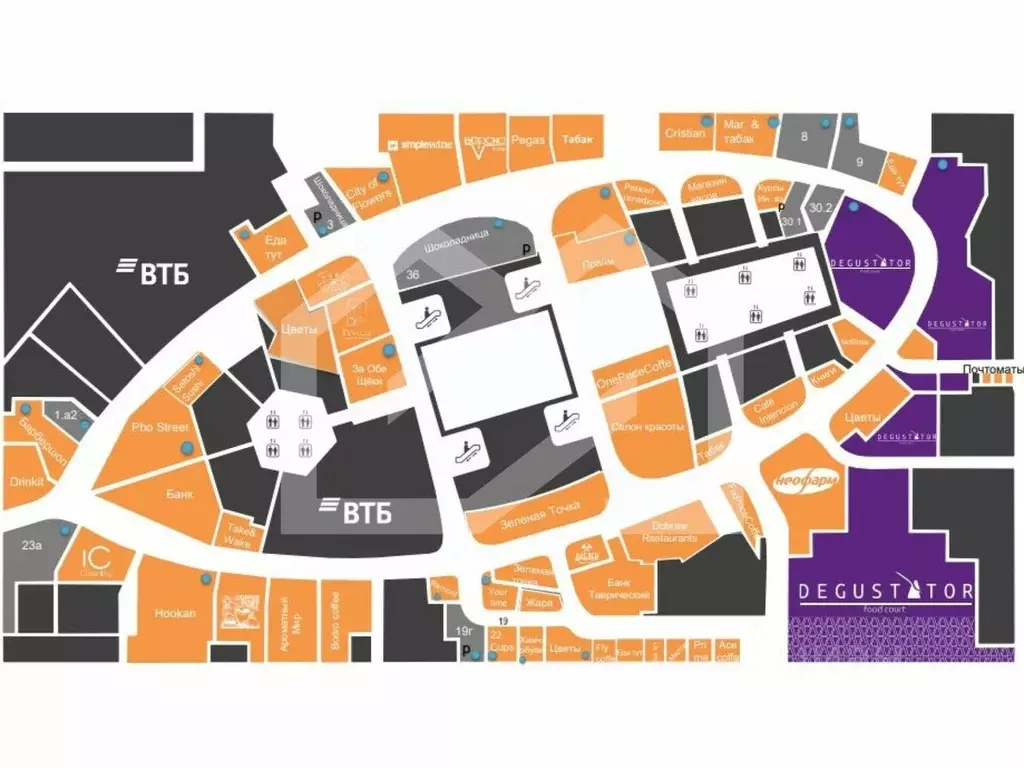 Помещение свободного назначения в Москва наб. Пресненская, 12 (21 м) - Фото 2