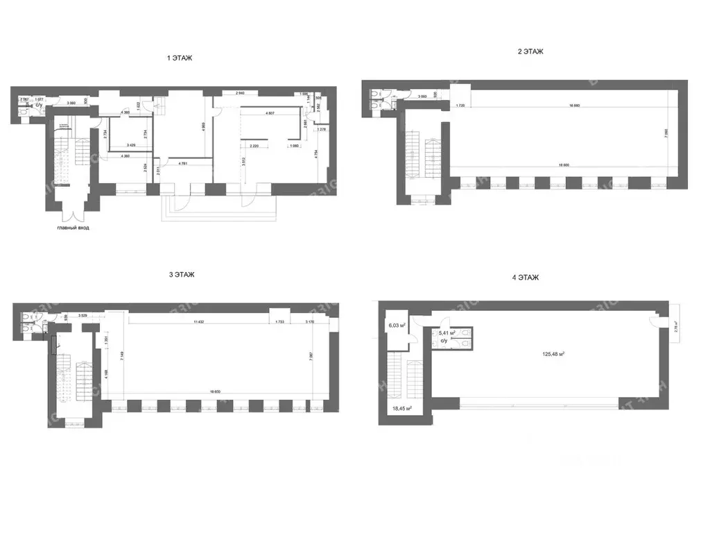 Офис в Санкт-Петербург ул. Рубинштейна, 30Б (745 м) - Фото 2
