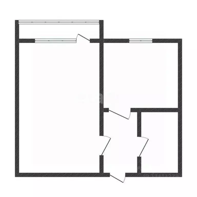 1-к кв. Белгородская область, Белгород Нагорная ул., 25а (56.0 м) - Фото 2