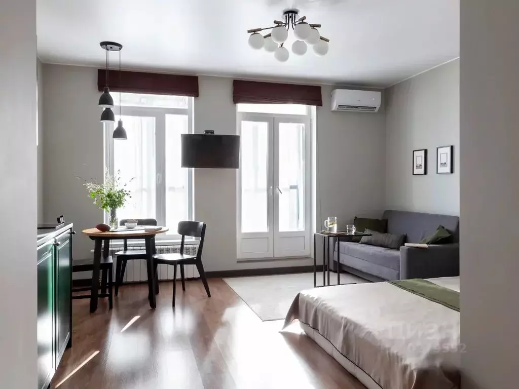 Студия Санкт-Петербург Комендантский просп., 55к1 (30.0 м) - Фото 1
