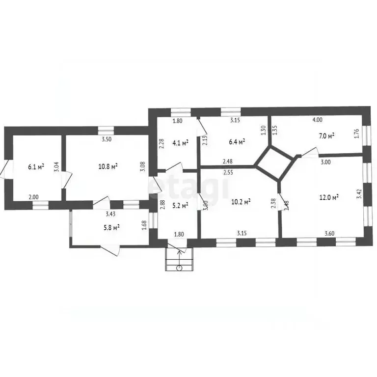 Дом в Ростовская область, Батайск Заводская ул. (68 м) - Фото 1