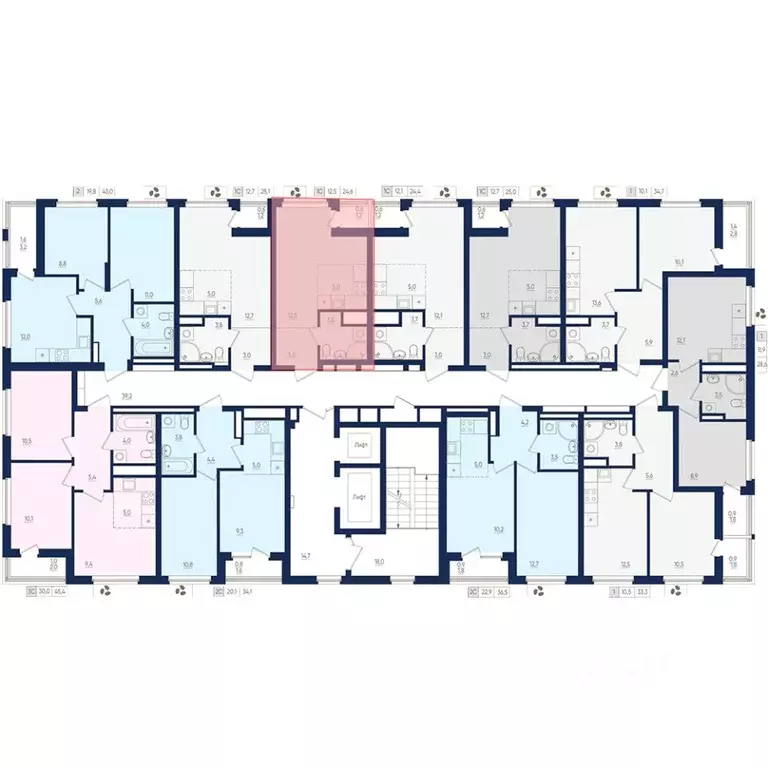 1-к кв. Башкортостан, Уфа бул. Яркий (24.6 м) - Фото 2