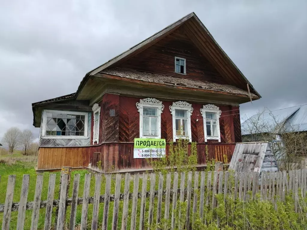 Дом в Тверская область, Максатихинский муниципальный округ, д. ... - Фото 1