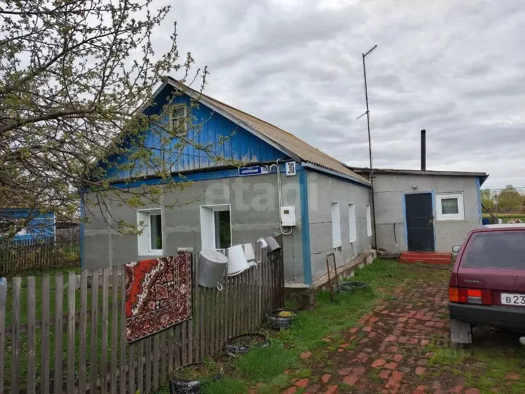 Дом в Омская область, Шербакульский район, с. Изюмовка Школьная ул., ... - Фото 0