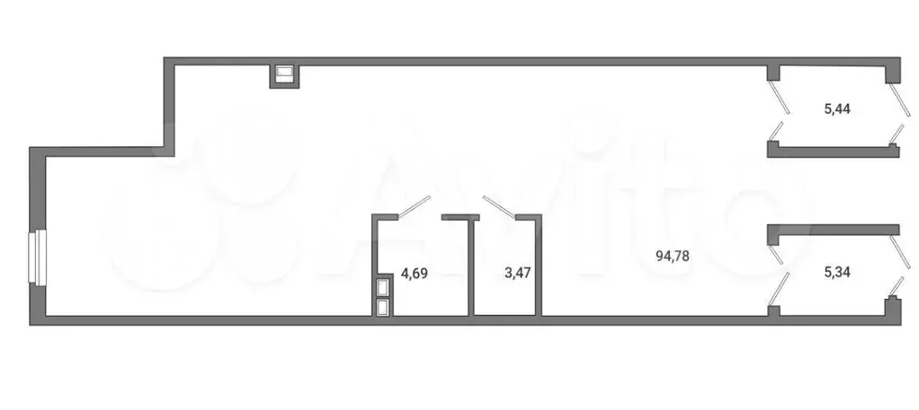 Продажа помещения свободного назначения 113 м2 - Фото 0