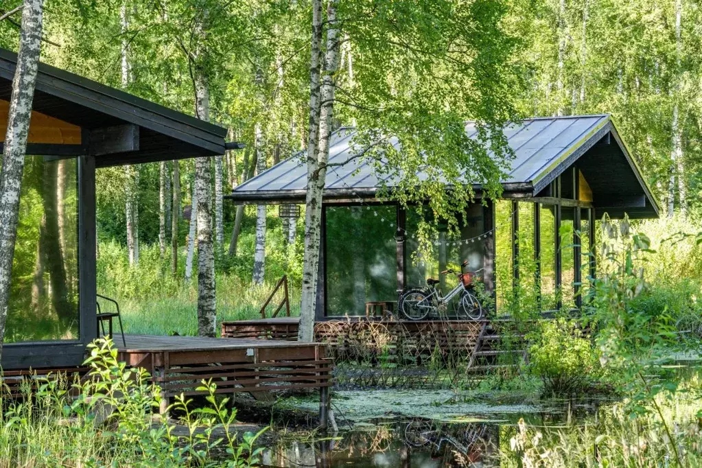 Дом в Ленинградская область, Приозерский район, Ромашкинское с/пос, ... - Фото 1