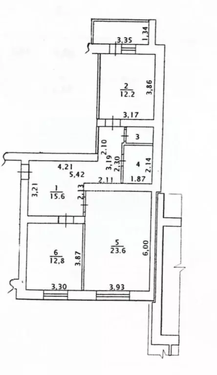 2-к кв. Липецкая область, Липецк ул. Имени Мичурина, 22А (74.3 м) - Фото 2