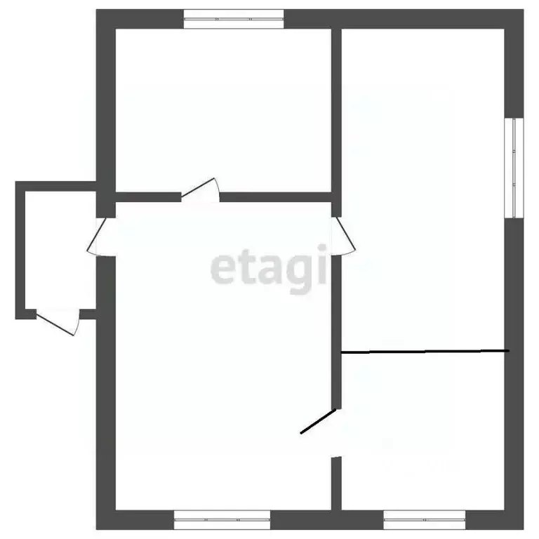 Дом в Челябинская область, Пласт Западный пер., 11 (40 м) - Фото 1