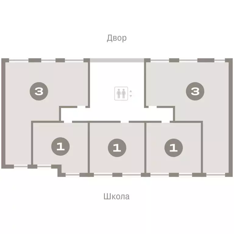 1-комнатная квартира: Екатеринбург, улица Академика Ландау, 7Г (40.01 ... - Фото 2