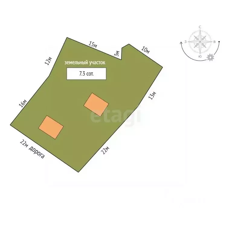 Участок в Крым, Ялта ул. Блюхера (7.3 сот.) - Фото 2