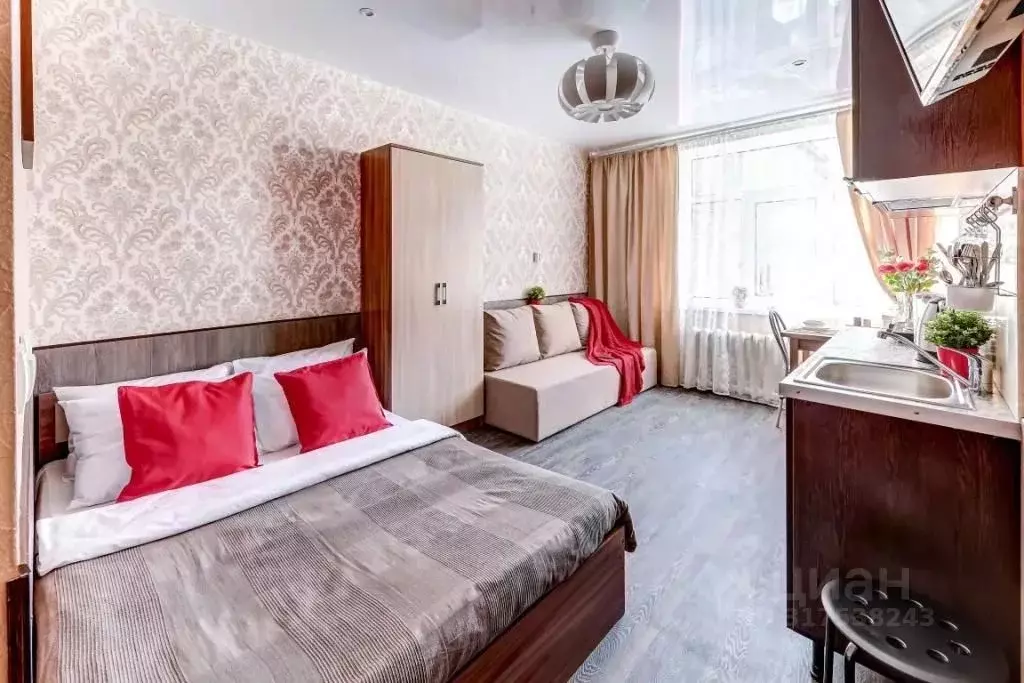 1-к кв. Санкт-Петербург просп. Обуховской обороны, 95К1 (19.0 м) - Фото 1
