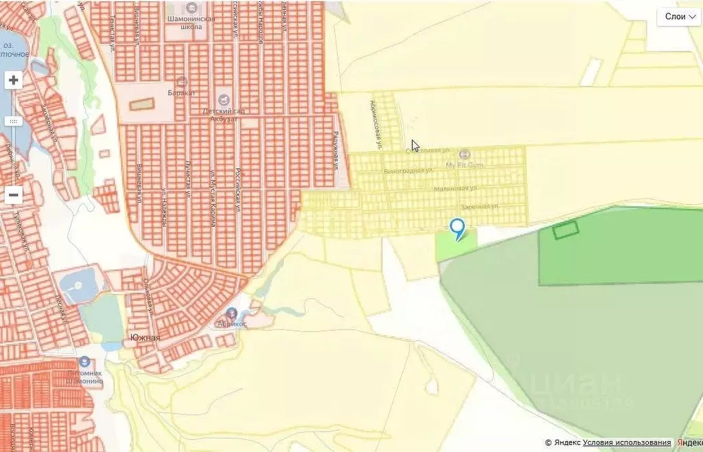 Участок в Башкортостан, Уфимский район, Русско-Юрмашский сельсовет, с. ... - Фото 1